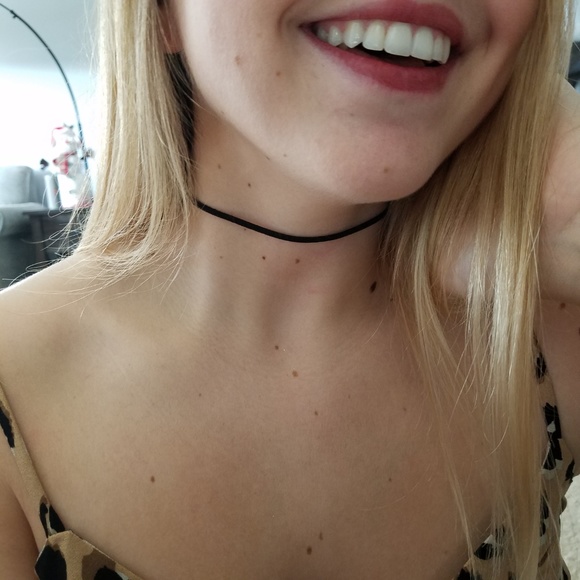 Jewelry - Black Choker Necklace NWOT